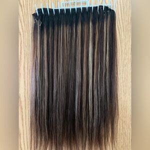 100% Human Hair Hand Tied Extensions